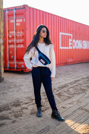 Icy Blue Fanny Pack